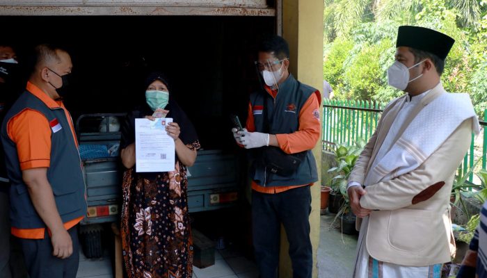 Pemkot Tangerang Bersama PT. Pos Indonesia Distribusikan BST Ke 444 KPM