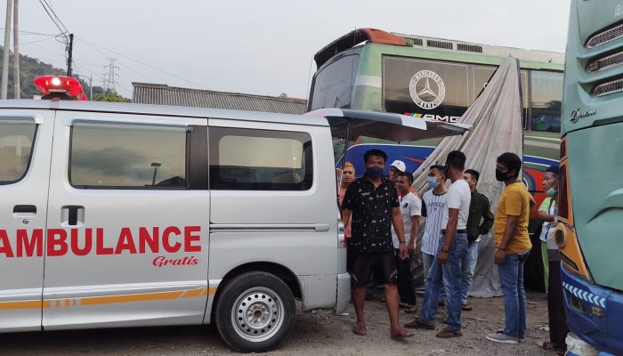 Meninggal di Lampung, Janazah Penumpang Bus ALS Dievakuasi di Merak