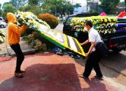 Foto: Usai Kebakaran, LP Klas IA Tangerang Dibanjiri Karangan Bunga