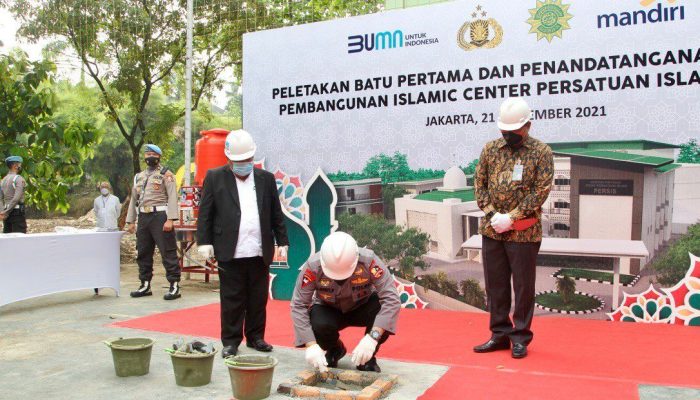 Kapolri Hadiri Acara Peletakan Batu Pertama PERSIS