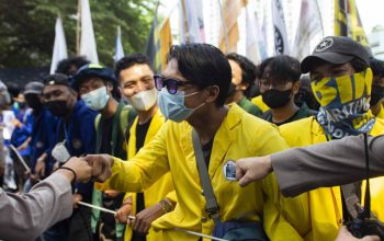 Aksi Mahasiswa Tolak Pemecatan 56 Pegawai KPK