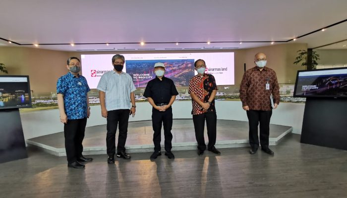 Suharso Monoarfa Tinjau Proyek Green Building di BSD City