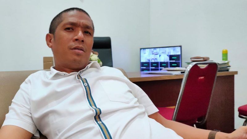 FOTO : Kepala Bagian Barang dan Jasa Mariano.  Istimewa