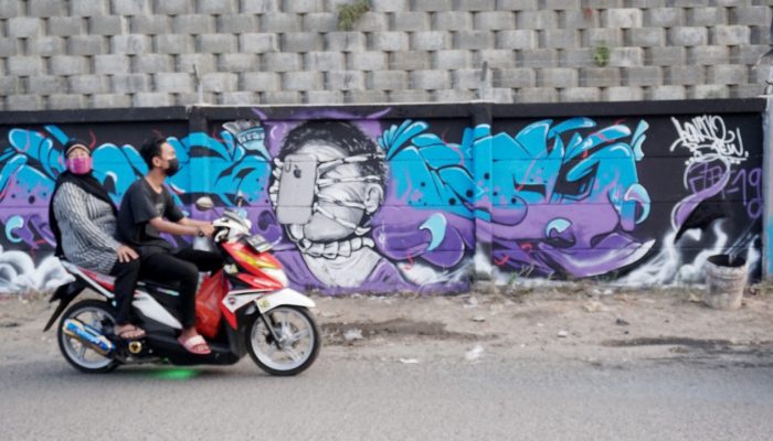 Foto: Aksi Moral Atas Kontroversi Mural Semeton Jilid 2