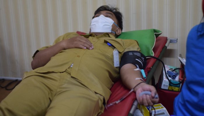 Dinkes Tangerang Gelar Donor Darah Dihari HUT Korpri ke-50