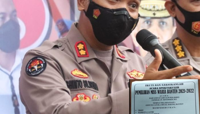 Selembaran Pemilihan Miss Waria Banten 2021-2022 Viral di Media Sosial. Ini Kata Polisi.
