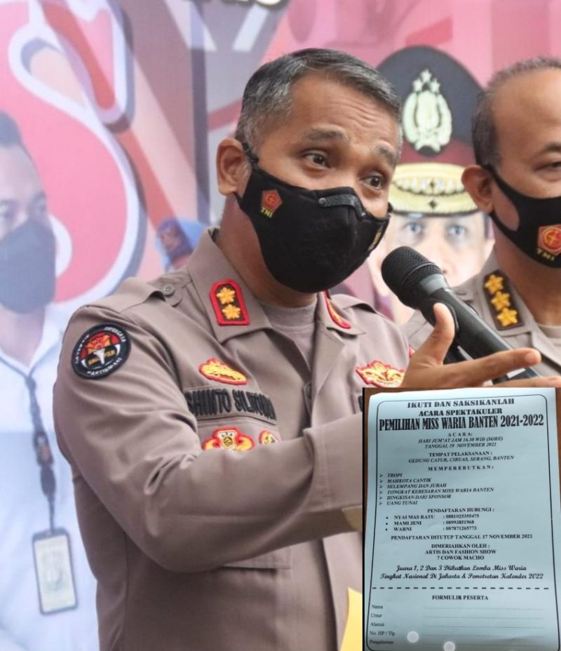 FOTO : Abid Humas Polda Banten AKBP Shinto Silitonga. Polisi for Megatrust.co.id