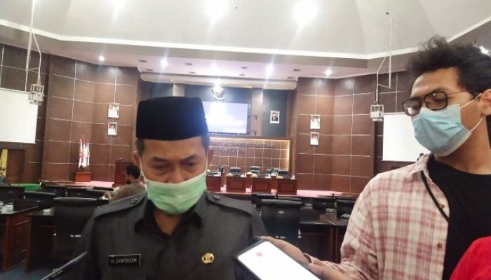 Syafrudin Hadir Dalam Pembukaan Masa Persidangan II Tahun Sidang 2021-2022 dan Penyampaian Laporan Hasil Reses DPRD Kota Serang
