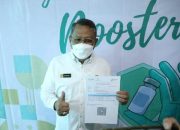 Presiden Instruksikan Vaksin Booster, Wali Kota Tangsel Beranikan Diri Pertama Divaksin