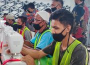 Foto: Warga Binaan Lapas Klas IIA Cilegon Diberikan Skill