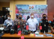 Lima Residivis Begal, Gembos Ban dan Pecah Kaca Diringkus Polisi. Ini Paran Para Pelaku.