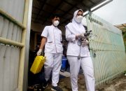 Foto: Dinkes Tangerang Gelar Vaksin Door To Door Untuk Lansia