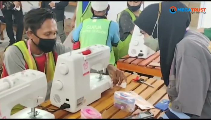 Ratusan Warga Binaan Lapas Klas II Cilegon Dibekali Pelatihan