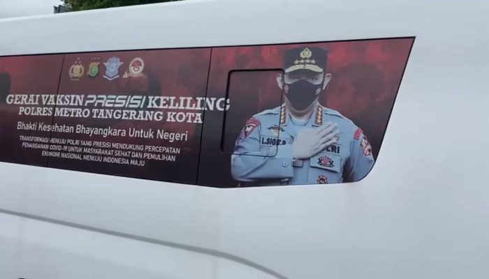 Sistem Jemput Bola, Belasan Unit Patroli Disulap Jadi Gerai Vaksin