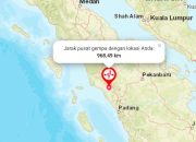 Sumatera Barat Diguncang Gempabumi Berkekuatan Magnitudo 6,2. BMKG Pastikan Tidak Ada Potensi Tsunami