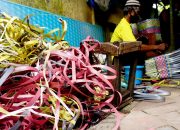 Foto: Limbah Sampah Tali Klam Bernilai Ekonomis