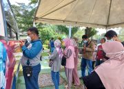 Jelang Lebaran, Mobil Bank Indonesia Diserbu Warga di Alun-Alun Kota Cilegon