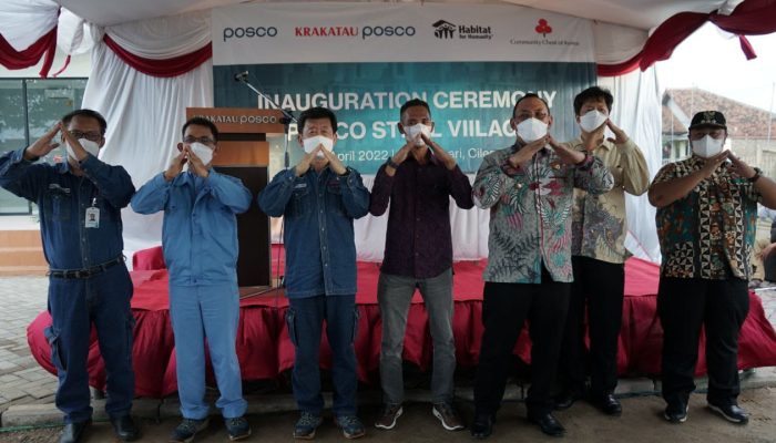 HUT Cilegon ke 23, Krakatau Posco Sumbang Gedung Pusat Pembelajaran Masyarakat Ring Satu
