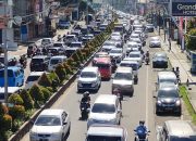 Jalan Protokol Kota Cilegon Macet Parah, Ini Penyebabnya.