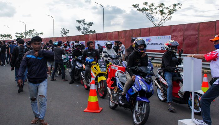 Foto: Street Race Polda Metro Jaya di BSD