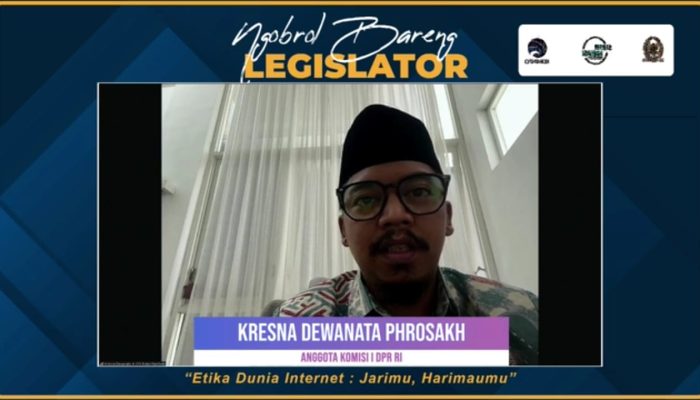 Anggota Komisi 1 DPR-RI: ‘Jangan Sampai Jari Kita Lebih Cepat dari Otak Kita’