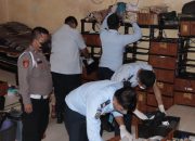 Petugas Gabungan Sidak Kamar Napi di Rutan Serang, Petugas Mendapatkan Ini
