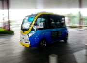 Foto: Sinar Mas Land Luncurkan Mobil Tanpa Awak Navya Autonom