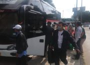 Ribuan Pemudik Telah Tiba di Terminal Kampung Rambutan