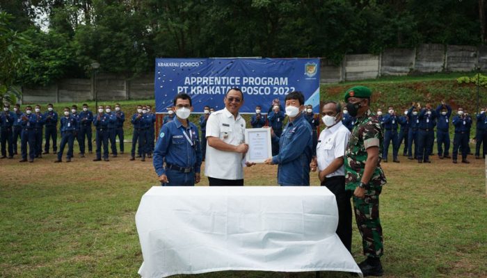 Program Prioritas Pemkot Cilegon Didorong Krakatau Posco, Serap Peserta Magang dari Ring Satu