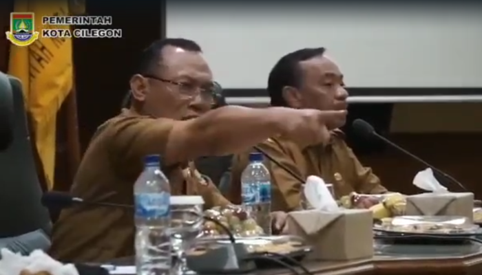 Wali Kota Cilegon ‘Ngamuk’ ke Anak Buah : ‘Kalau Menghambat Saya, Pasti Kalian Berhadapan dengan Saya’