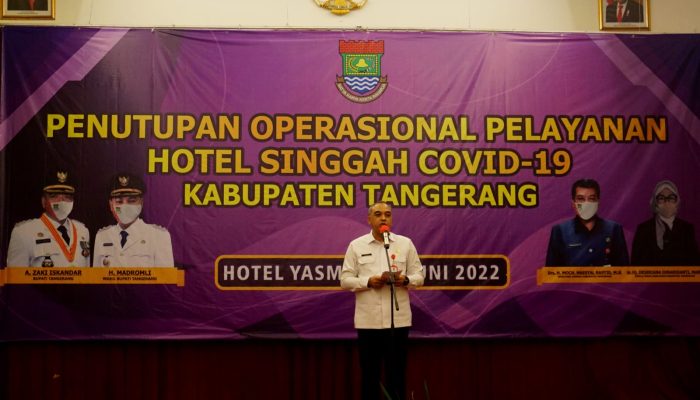 Foto: Bupati Zaki Tutup Hotel Singgah Covid-19