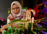 Foto: Kerajinan Tangan Replika Bunga Bernilai Ekonomi Tinggi