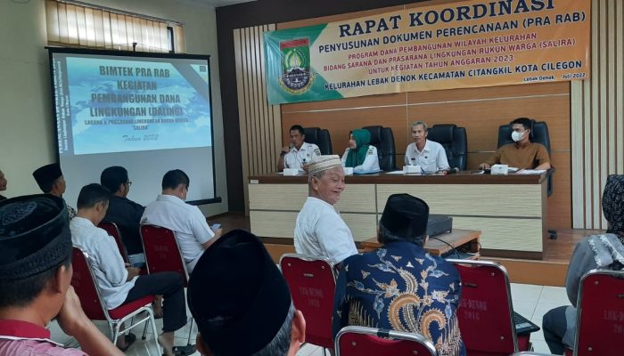 Kelurahan Lebak Denok Bahas Pra RAB Program Salira DPWKel 2023