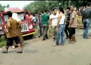 Odong-odong Tertabrak Kereta di Serang. Yang Meninggal Banyak