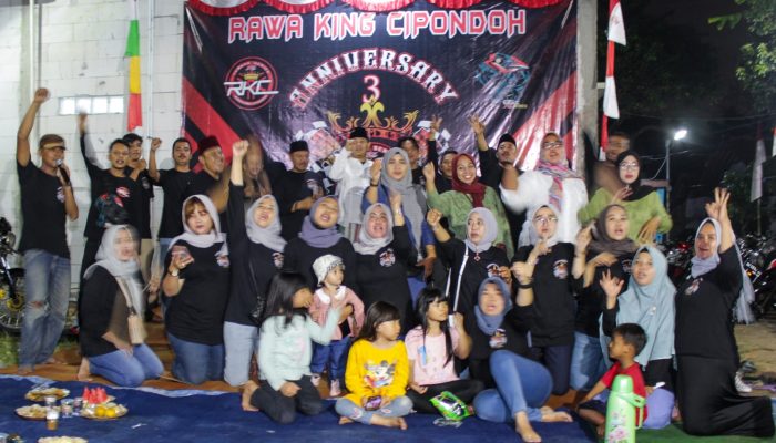 Klub RX-King di Tangerang Rayakan Milad, ‘Jaga Kekompakan dan Solidaritas’