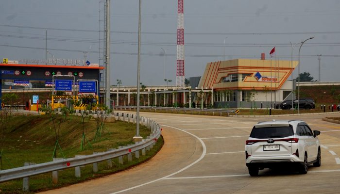 Foto: Sambut GIIAS, TOL Serbaraja Seksi 1A Gratiskan Tarif