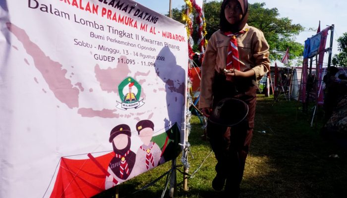 Foto: Kwaran Pinang Rayakan Hari Jadi Pramuka Ke 61