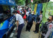 Foto: Penukaran Uang Kertas Baru di Kota Tangerang