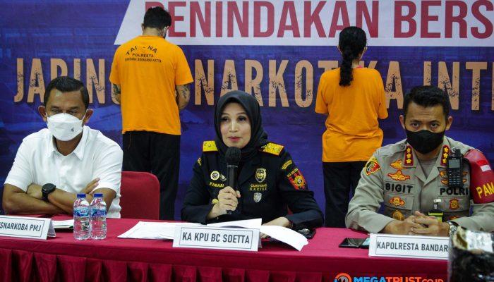 Foto: Bea Cukai Bandara Soetta Gagalkan Penyelundupan 3.000 gr Sabu