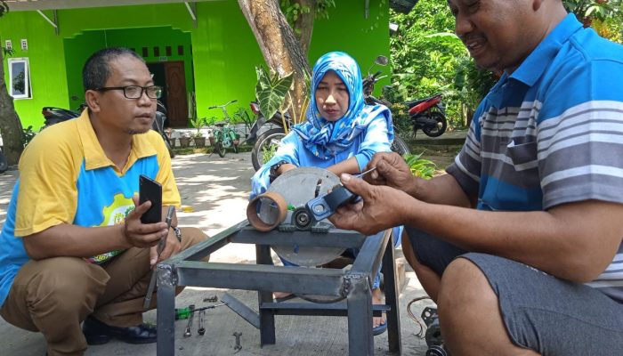 Dinamo Mesin Cuci Bekas Jadi Teknologi Pengiris Singkong, Bisa 100 Kilogram Perjam