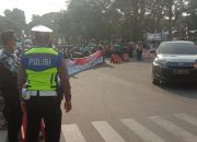 Ribuan Buruh Kabupaten Serang Demo di Depan Gedung DPRD, Ini Tuntutannya