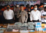 Sepekan Operasi, Polda Banten dan Jajaran Ungkap Jaringan Narkoba, Ada Lahan Ganja Luasnya Fantastis, Berikut Rinciannya