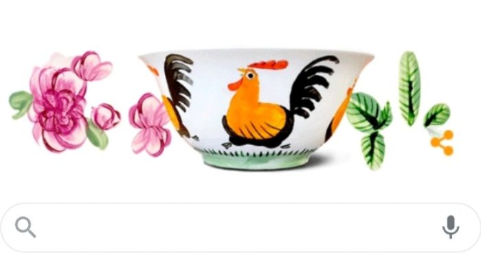 Mangkuk Ayam Jago Hiasi Google Doodle, Ini Makna dan Sejarah Singkatnya