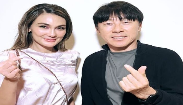 Luna Maya Beri Dukungan untuk Timnas Indonesia, Ini Respon Shin Tae Yong