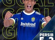 Hujan Gol Warnai Kemenangan Persib Atas Barito Putera Di GBLA