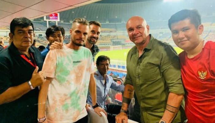 Hadir Dalam Pertandingan Indonesia Vs Curacao, Luis Milla: Selamat Atas Kemenangannya