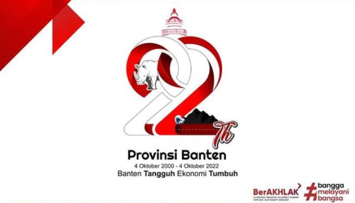 Pemprov Banten Resmi Meluncurkan Logo HUT Banten Ke 22, Ini Filosofi nya