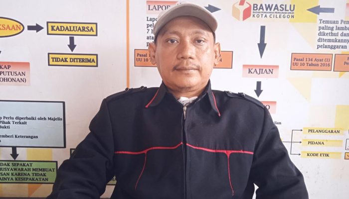 Bawaslu Cilegon Umumkan 24 Anggota Panwascam, Berikut Daftar Nama-namanya