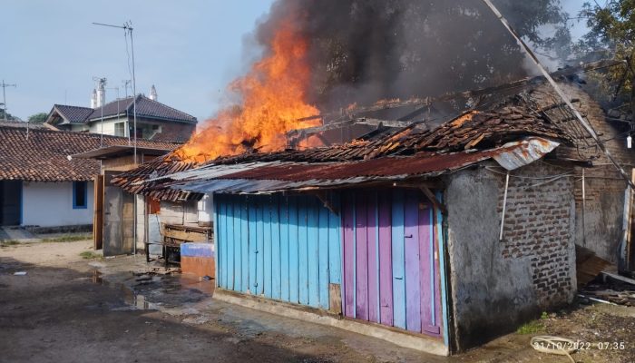 Bedengan di Cilegon Habis Jago Merah, Ini Penyebabnya
