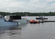 KM Satya Kencana III Karam di Pelabuhan Kumai, Begini Kronologinya